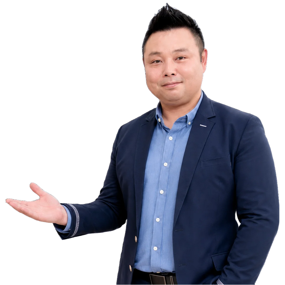 상담을 안내하는 김기철 대표 이미지